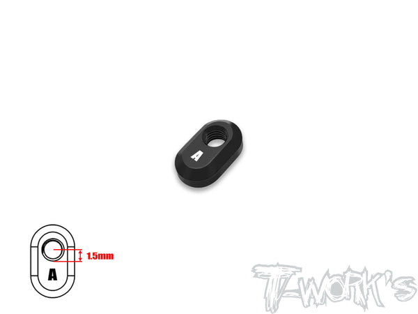 TA-143 Adjustable 7075-T6 Alum. Servo Horn With Thread Spacer Set