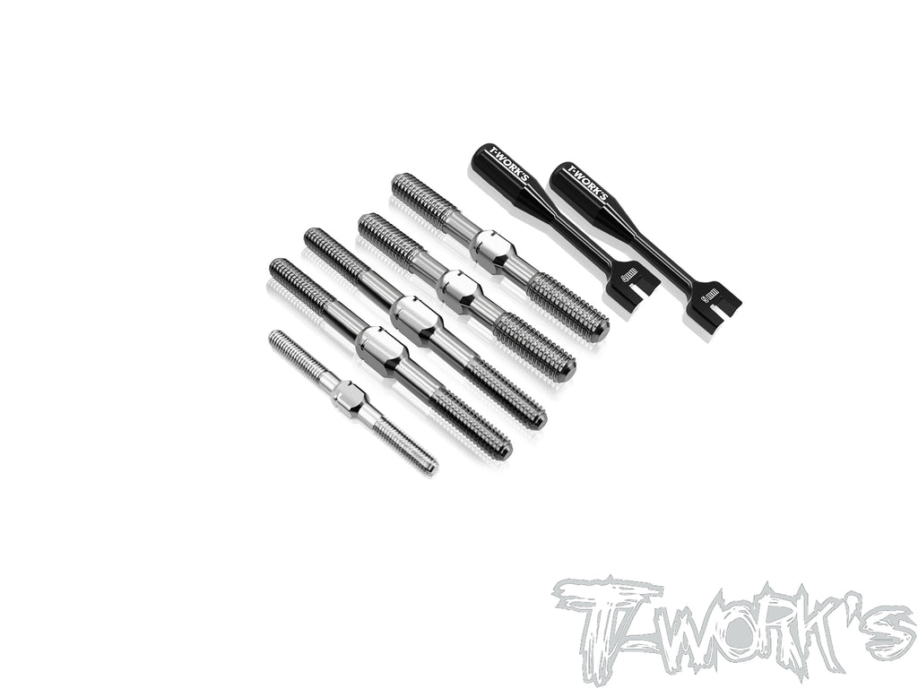 TB-SBX4	64 Titanium Turnbuckle Set( For WIRC SBX4 )