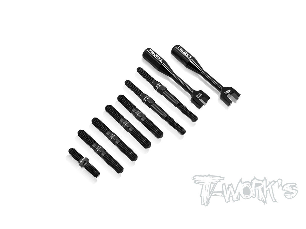 TBB-MP11	64 Titanium Black Coating Turnbuckle Set ( For Kyosho MP11 )