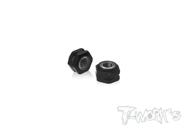 TE-263 Alum. Front Hex Adapter With Bearing For Tamiya DT03 – T