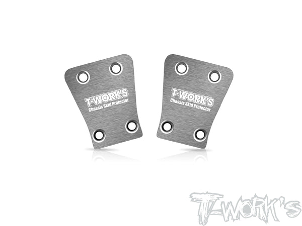 TO-220-35.4 Stainless Steel Rear Chassis Skid Protector ( SWORKZ