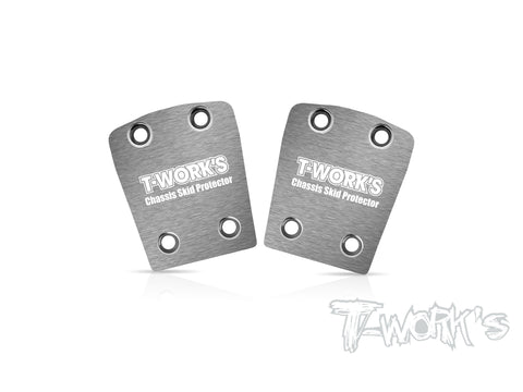 TO-220-WIRC   Stainless Steel Rear Chassis Skid Protector ( WIRC SBX2 ) 2pcs.