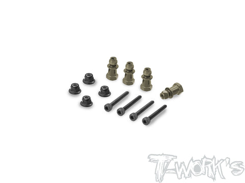 TO-240-X5B	Hard Coated 7075-T6 Alum. Shock Standoffs ( Hong Nor X5B)  4pcs.