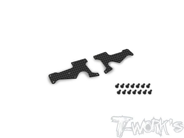 TO-246-SRX8GTR FU/FL 1.5 Graphite Front Upper A-arm Stiffeners 1.5