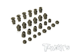 TO-354-B	7075-T6 Hard Coated Alum. Ball Set ( For Kyosho MP11 ) 26pcs.