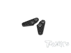 TO-314-B4.1   Graphite Steering Arm 0mm / +1mm ( For Team Associated RC8 B4.1/4/3.2/3.1/T3.2/T3.1 )