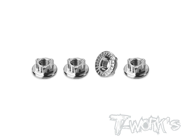 Écrous Roue Métal Pour RC Crawler 1/10 - Set 4 Pièces M4 Noir, Compatible Traxxas TRX4, Axial SCX10, Tamiya