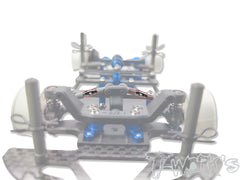 TP-222-B   64 Titanium Turnbuckle M2 x 12mm ( For Team Associated RC28 ) 2pcs.
