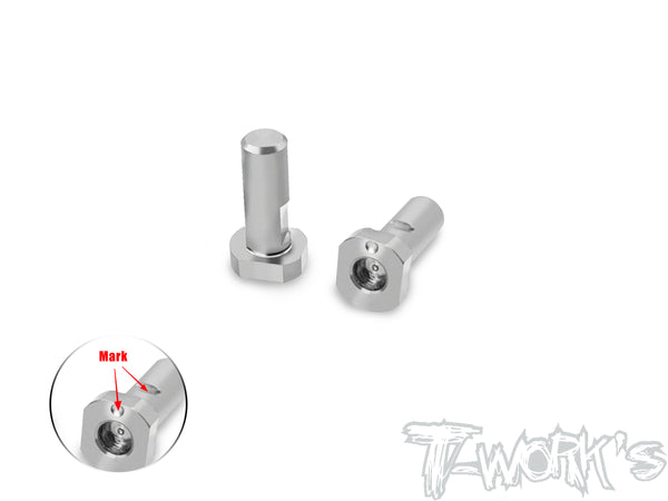 TP-223 64 Titanium King Pin S/L ( Kyosho MP11 ) 2pcs. – T-Work's