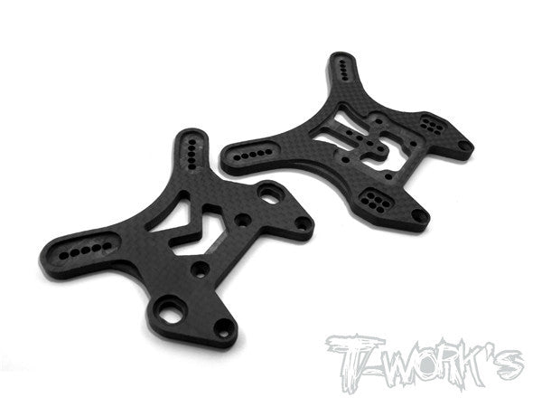 TO-187 5mm Graphite Shock Tower Set ( For Sworkz S350 BK1 Evo.2