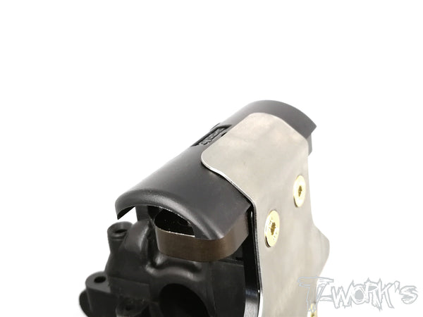 TO-235-K Stainless Steel Front Chassis Skid Protector ( Kyosho MP9