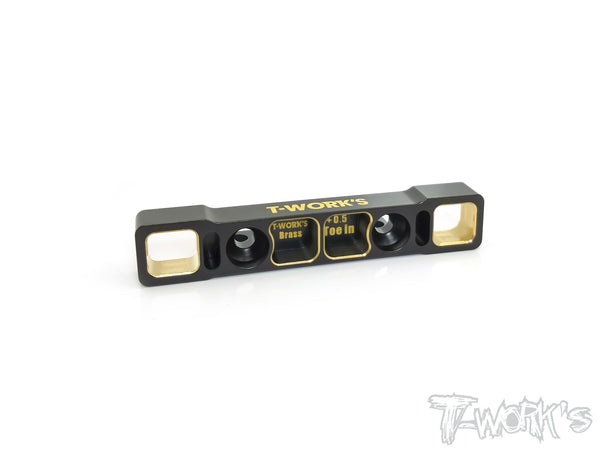 TO-244-R Brass Rear Lower Sus. Mount ( Rear +0.5 Toe in ) For
