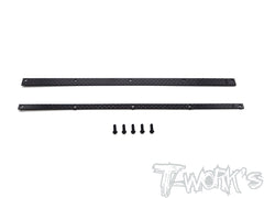 TO-309-S Graphite 1/8 Buggy Wing Wickerbill Set ( For Sworkz & VP Pro )