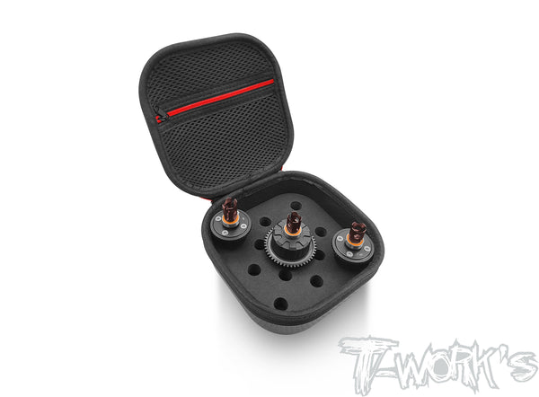 TT-075-N-8D Compact Hard Case 1/8 Buggy Differential Bag – T