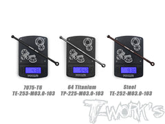 TP-225-MO3.0   64 Titanium CVA Drive Shaft set ( For Yokomo MO3.0 ）