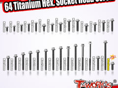 TSS-H  M4 64 Titanium Hex. Socket Head Screw