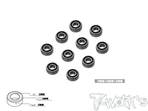 BB-252-10   Precision Ball Bearing 2x5x2mm ( 10pcs. )