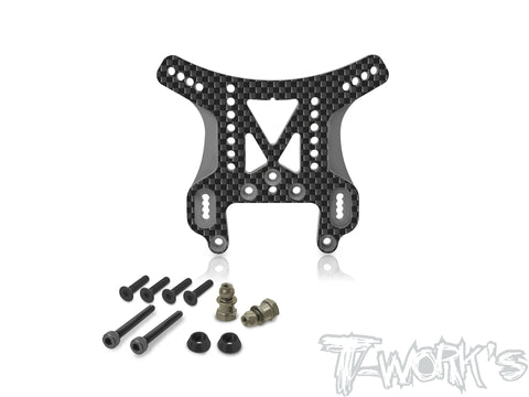 TO-247-X5B  Graphite Front/Rear Shock Tower 5mm With short Standoffs ( For Hong Nor X5B / IX5B )