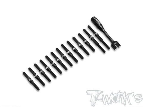 ABB-MTC3	Alum.7075-T6 Black Coating Turnbuckle Set ( For Mugen MTC3 )