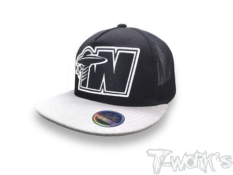 AP-003-FT	T-Work's Team Flat Bill  Trucker Hat