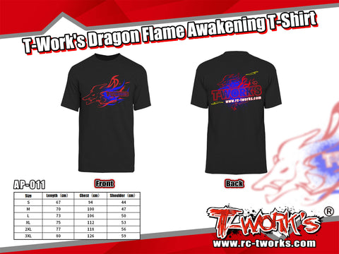 AP-011-  T-Work's Dragon Flame Awakening T-Shirt