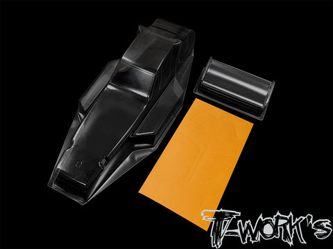 B-RC10     1.0mm Lexan Body With Wing ( For RC10 )