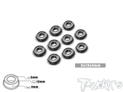 BB    Precision Ball Flange Bearing (10pcs.)-Multi size options