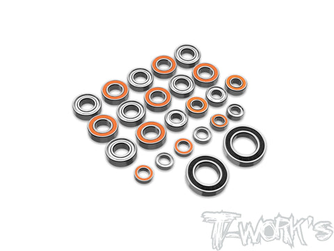 BBS-D8WS   Precision Ball Bearing Set  ( For HB Racing D8 WS ) 24pcs.