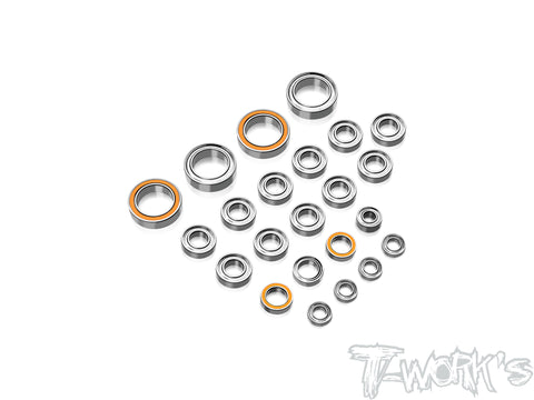 BBS-TC8   Precision Ball Bearing Set  ( For Team Associated  TC8 ) 23pcs.
