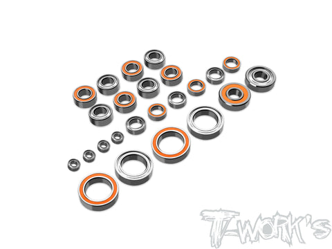 BBS-TLR22X   Precision Ball Bearing Set  ( For TLR 22X AC/DC ) 24pcs.