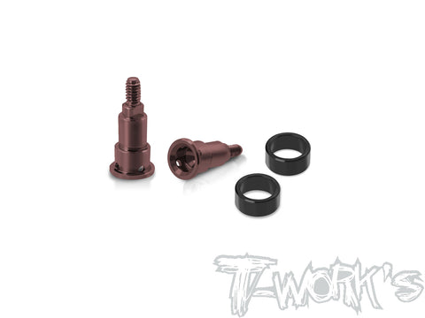 C-TC28-A3   Alum. CVD Set Use Mini Z Rims ( For Team Associated TC28 )2pcs.