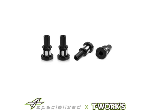 DR-TO-MX8-A	DR Shock Stand Off Aluminum( For Mayako MX8 ) 4pcs. each bag