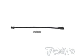 EA-043  Black Color Servo Extension with 22 AWG heavy wires 50/100/150/200/250/300mm  1pc