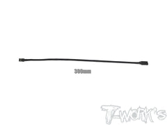 EA-043  Black Color Servo Extension with 22 AWG heavy wires 50/100/150/200/250/300mm  1pc
