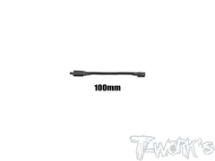 EA-045  Black Color Lockable Servo Extension with 22 AWG heavy wires 50/100/150/200/250/300mm 1pc.