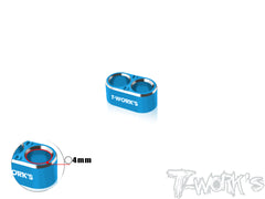 EA-046-A4    Alum. Wire Guide 2 Hole 4mm （4 Colors）