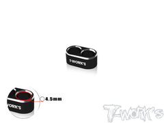 EA-046-A4.5   Alum. Wire Guide 2 Hole 4.5mm （4 Colors）