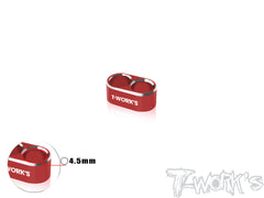 EA-046-A4.5   Alum. Wire Guide 2 Hole 4.5mm （4 Colors）