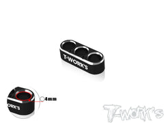 EA-046-B4   Alum. Wire Guide 3 Hole 4mm（4 Colors）