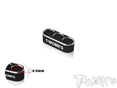 EA-046-B4.5    Alum. Wire Guide 3 Hole 4.5mm （4 Colors）