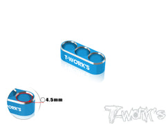 EA-046-B4.5    Alum. Wire Guide 3 Hole 4.5mm （4 Colors）