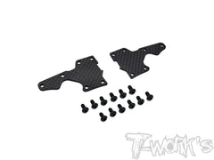 TO-246-35.4-F  Graphite Front A-arm Stiffeners 1mm/1.5mm ( For Sworkz S35-4/S35-4 EVO/ S35.4EVO/4EVO  )