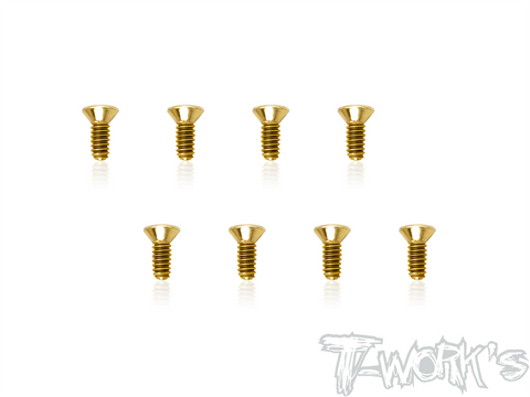 GSS-C    Gold Plated M2 Hex. Countersink Screws