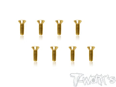 GSS-C    Gold Plated M2 Hex. Countersink Screws