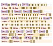 GSS-SRX8Gen4    Gold Plated Steel Screw Set 214pcs.  ( For Serpent SRX8 Gen4 )