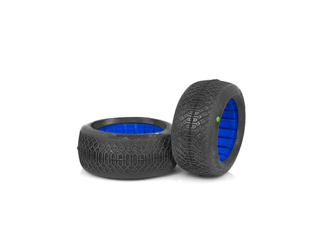HR001-0521   HOT RACE 1/8 OFF ROAD RACING TIRES SAHARA SOFT (ROBER)   2Pcs