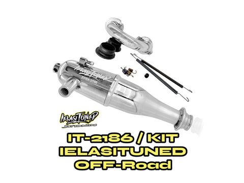 IT-2186/KIT    Ielasi Tuned HBGMGCD HRNT 6 OFF.ROAD 1/8 PPA KIT INLNE .21 . MANIFOLD IT-210FF