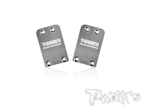 TO-220-MSB1    Stainless Steel Rear Chassis Skid Protector ( Mugen MSB1 ) 2pcs.
