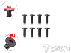 SS-LP   M3 Hex. Socket Head Low Profile Screws