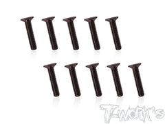 SS-10DC   110 Degree CNC Machined Steel Countersunk Screw 10 pcs.